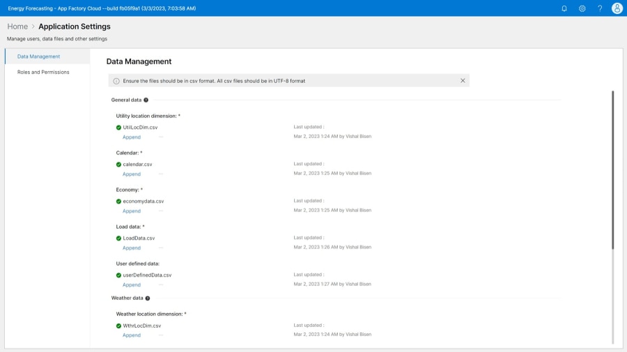 SAS Energy Forecasting Cloud showing streamline and automate on desktop monitor