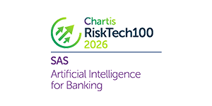 Chartis RiskTech 100 2025 AI in Banking Award logo